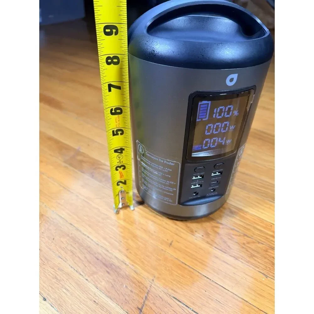 Aviva S180 Portable Power Station 196Wh – 150W AC / USB-C PD / Solar Input – Wor